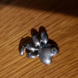 Pawsitively Yours Paw Print Pendant